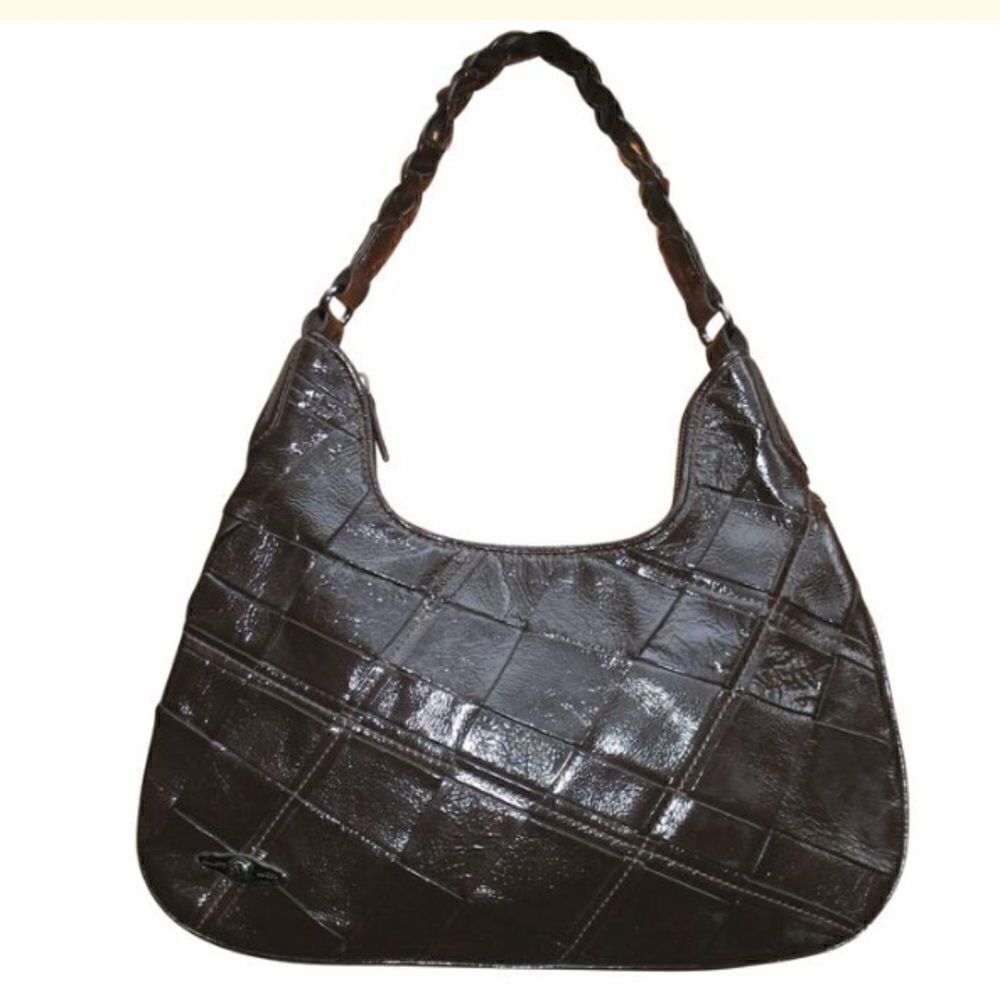 NWOT  Brown Large Leather Hobo Bag